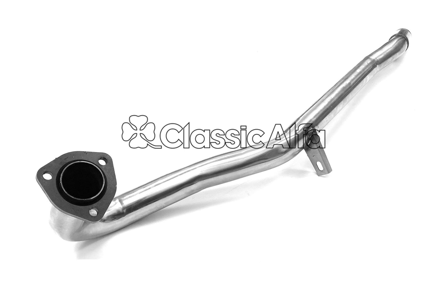 EX018/1 STAINLESS STEEL REAR EXHAUST SECTION - NO SILENCER - SPIDERS 1983-93