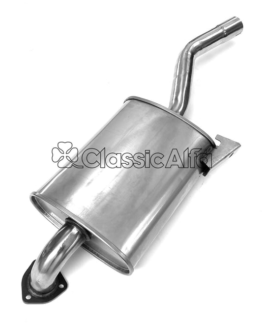 EX075 STAINLESS STEEL - MIDDLE EXHAUST SECTION - GT/GTVs 1971 ONWARDS
