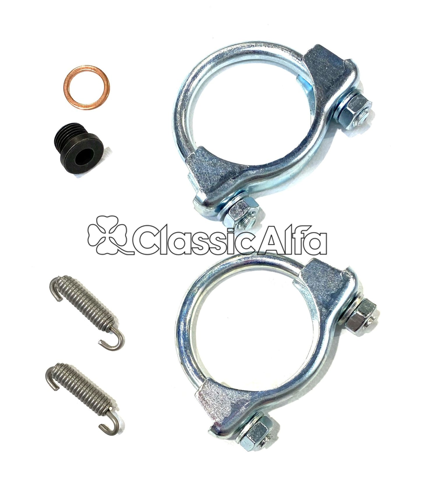 EX084 FULL STAINLESS STEEL EXHAUST - 105 GT LHD (MECHANICAL CLUTCH)