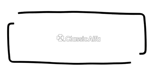 FL031 RUBBER GASKET FILTER FOR ALUMINIUM THROUGH TO AIR FILTER CANISTER ('68-'78)