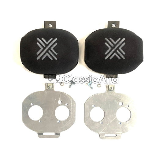 FL044 PAIR PIPERCROSS KK300 FILTERS & MOUNTING PLATES