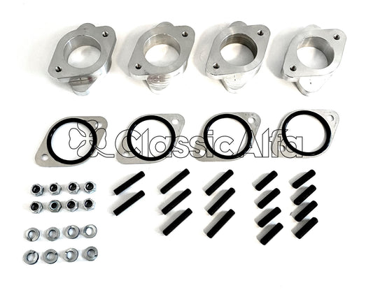 FL082 SOLID ALLOY 45mm CARBURETTOR MOUNTS - INDIVIDUAL STYLE