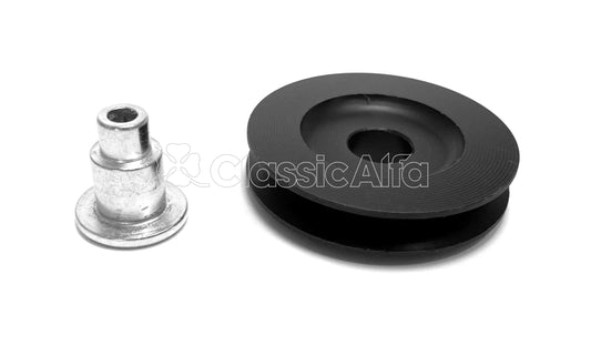 GL036/2 LOWER PULLEY WINDOW REGULATOR - COMPLETE WITH RIVET - ALL 105-115 CARS