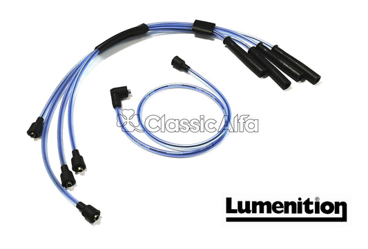 IG006 LUMENITION SILICONE BLUE PERFORMANCE IGNITION LEAD SET- 1969-84 CARS