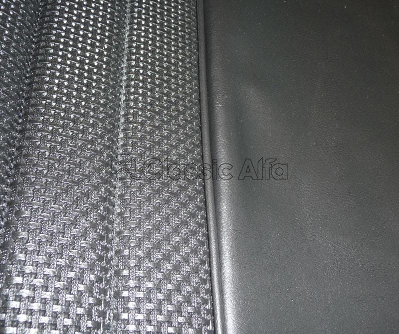 IN004/2 SPRINT GTV SET SEAT COVERS - BLACK