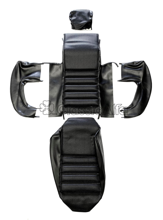 IN012/1 USA SPECIFICATION 1750 GTV MK 1 FRONT SEAT COVER - BLACK