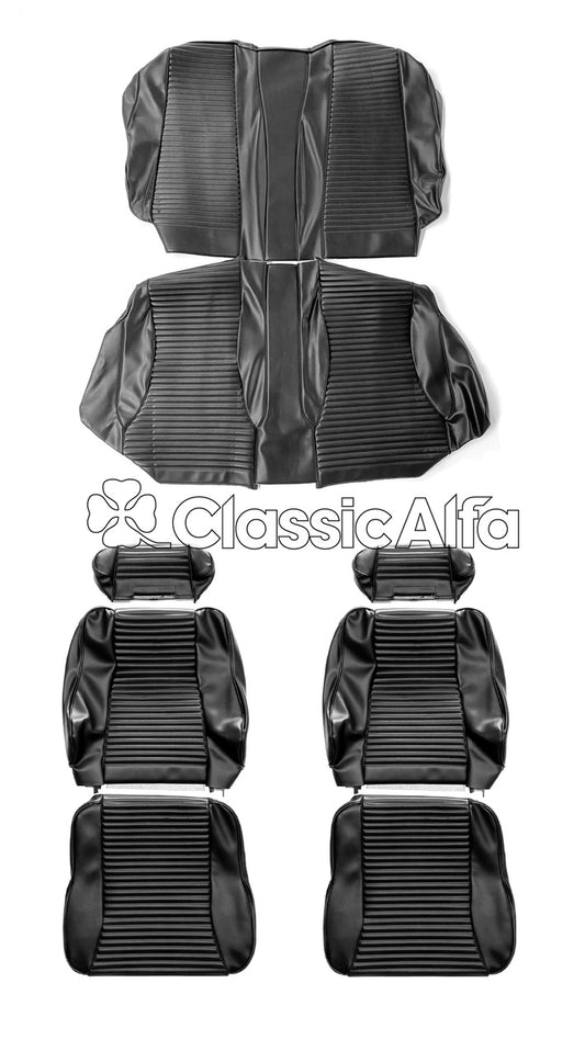 IN032 FULL SEAT COVER SET 2000 GTV & GT JUNIOR 1972-77 - BLACK VINYL