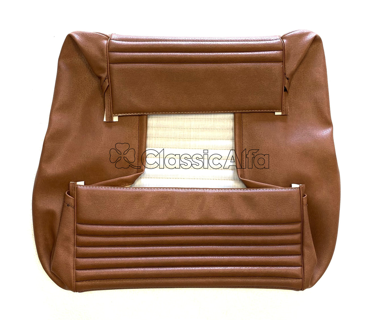 IN035/1 FRONT SEAT BASE COVER 2000 GTV & GT JUNIOR 1972-77 - BROWN (CINGHIALE)