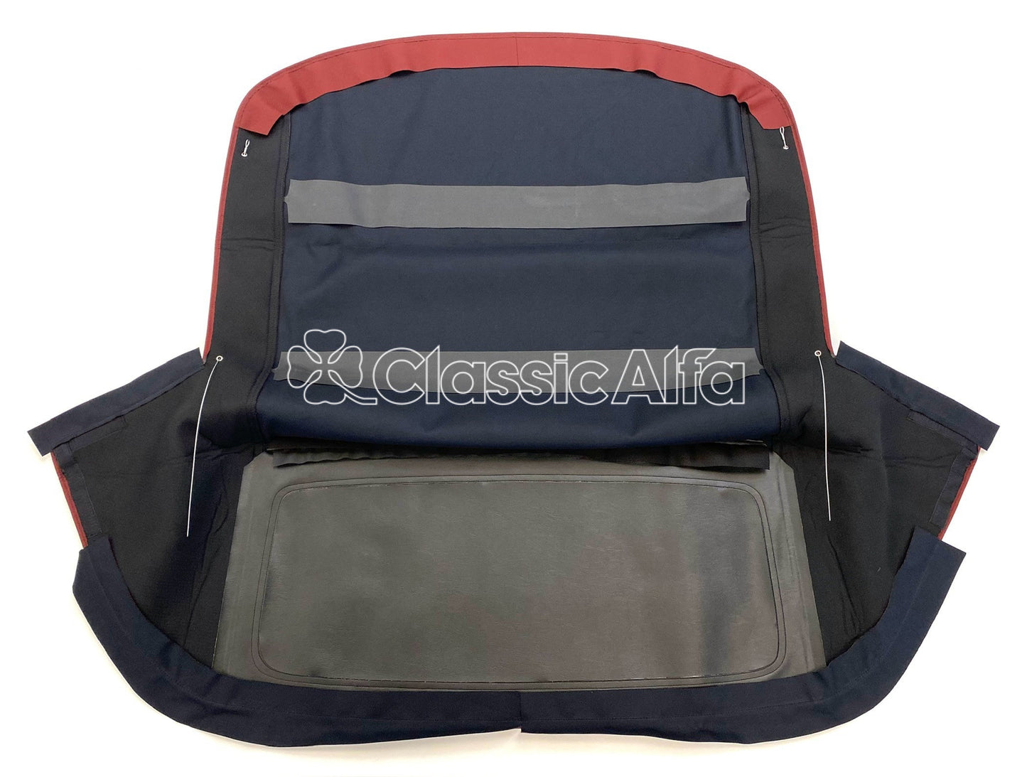 IN065/2 SOFT TOP - ROUNDTAIL SPIDER 1966-69 - RUBY