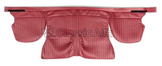 IN069/1 REAR SHELF VINYL COVER ROUNDTAIL SPIDER BURGUNDY