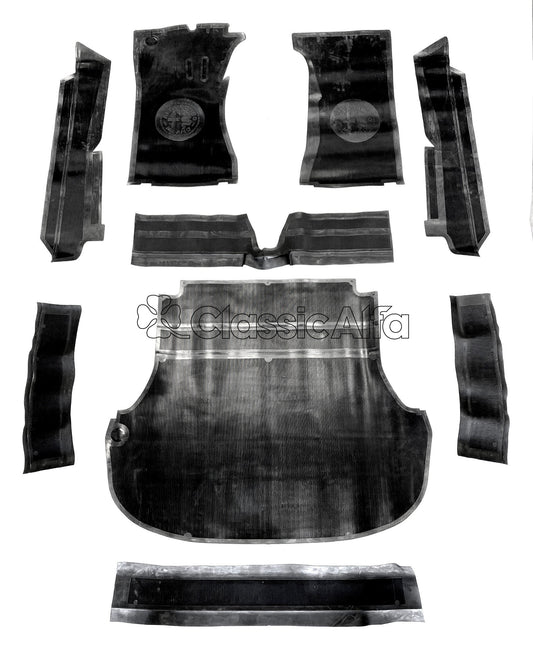 IN101 LHD COMPLETE MAT SET - ROUNDTAIL SPIDER