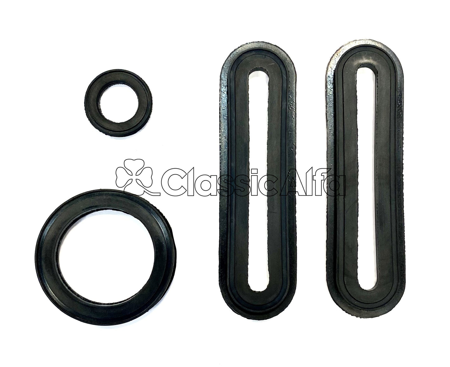 IN113 SET OF PEDAL APERTURE FINISHING RUBBERS - FOR CARPET SET