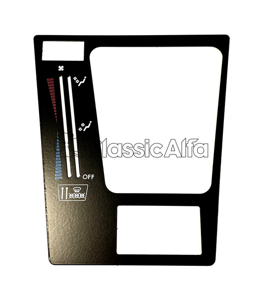 IN145 SPIDER S3/S4 CENTRE CONSOLE FASCIA 1986-93