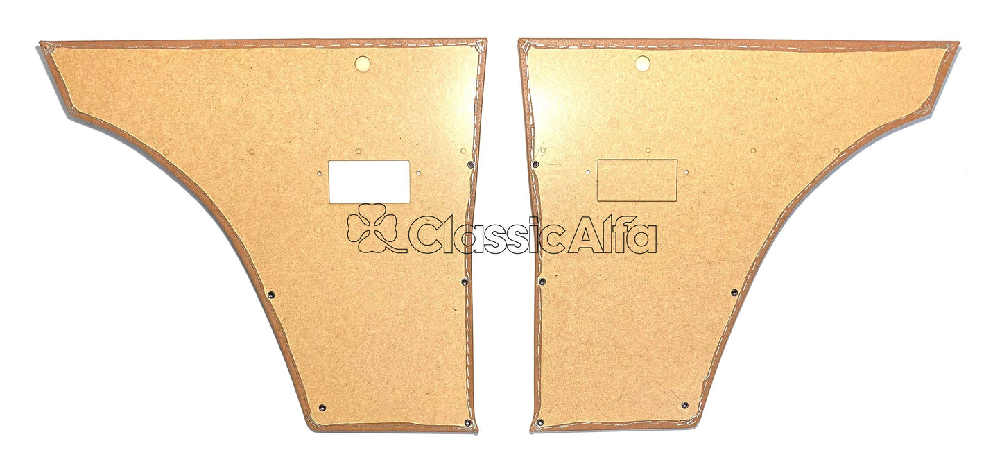 IN174/1 GT/GTV REAR SIDE TRIM PANEL - PAIR - BROWN (CINGHIALE)
