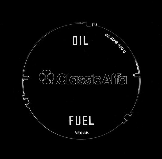 IN230 STEP FRONT DASH INSTRUMENT LENS OIL & FUEL