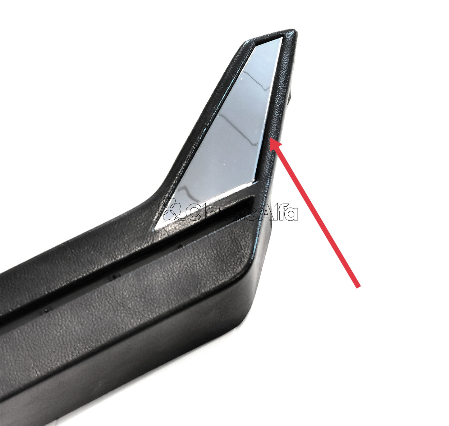 IN289 CHROME INSERT ARMREST SPIDER S3 & ALFETTA GTV