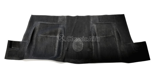 IN293 KAMMTAIL REAR FLOOR/TUNNEL RUBBER MAT- BLACK