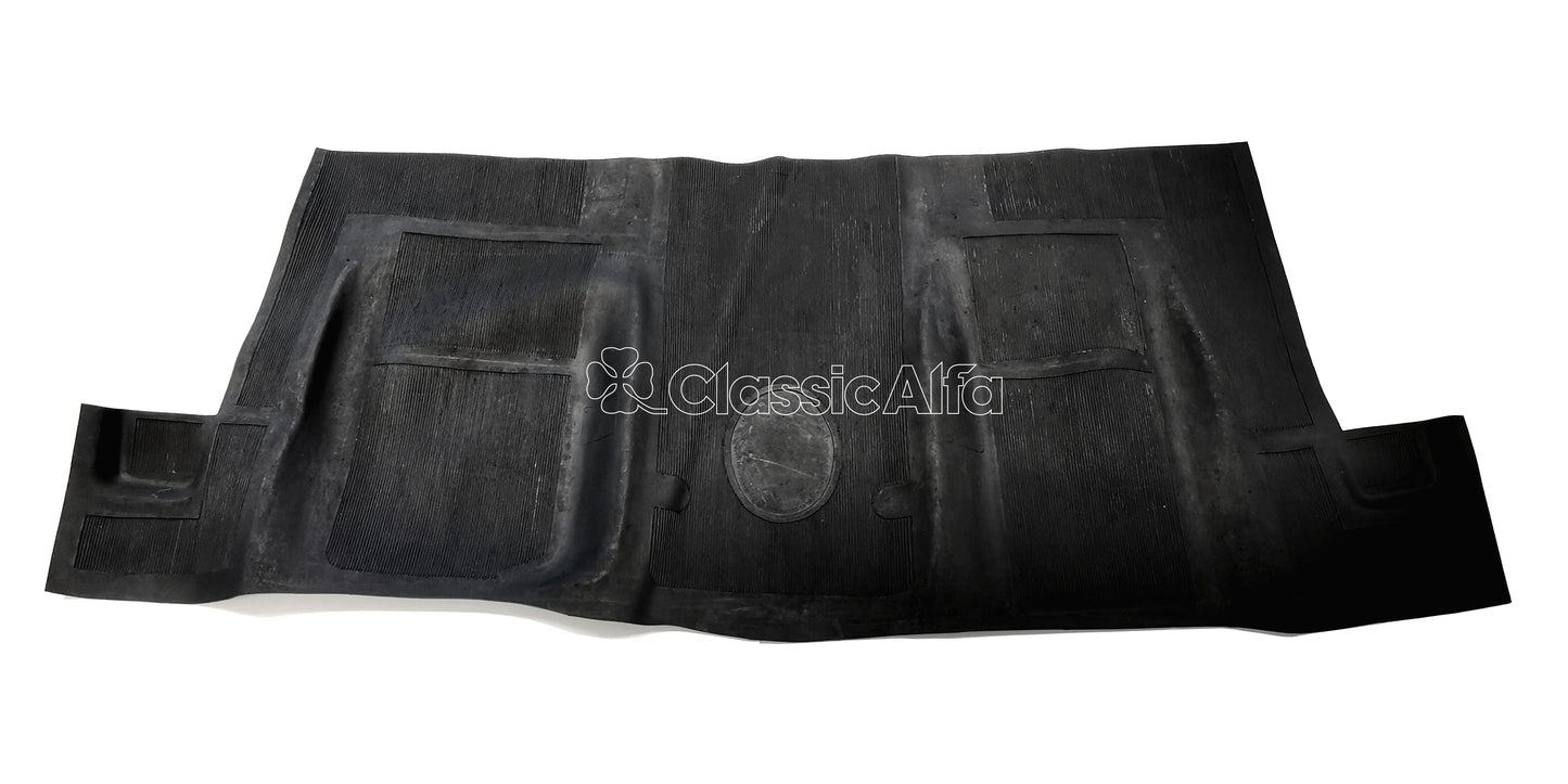IN293 KAMMTAIL REAR FLOOR/TUNNEL RUBBER MAT- BLACK
