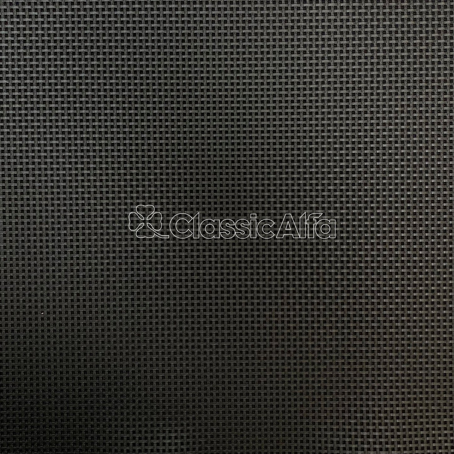 IN307 ALFA BLACK BASKETWEAVE VINYL SKAI