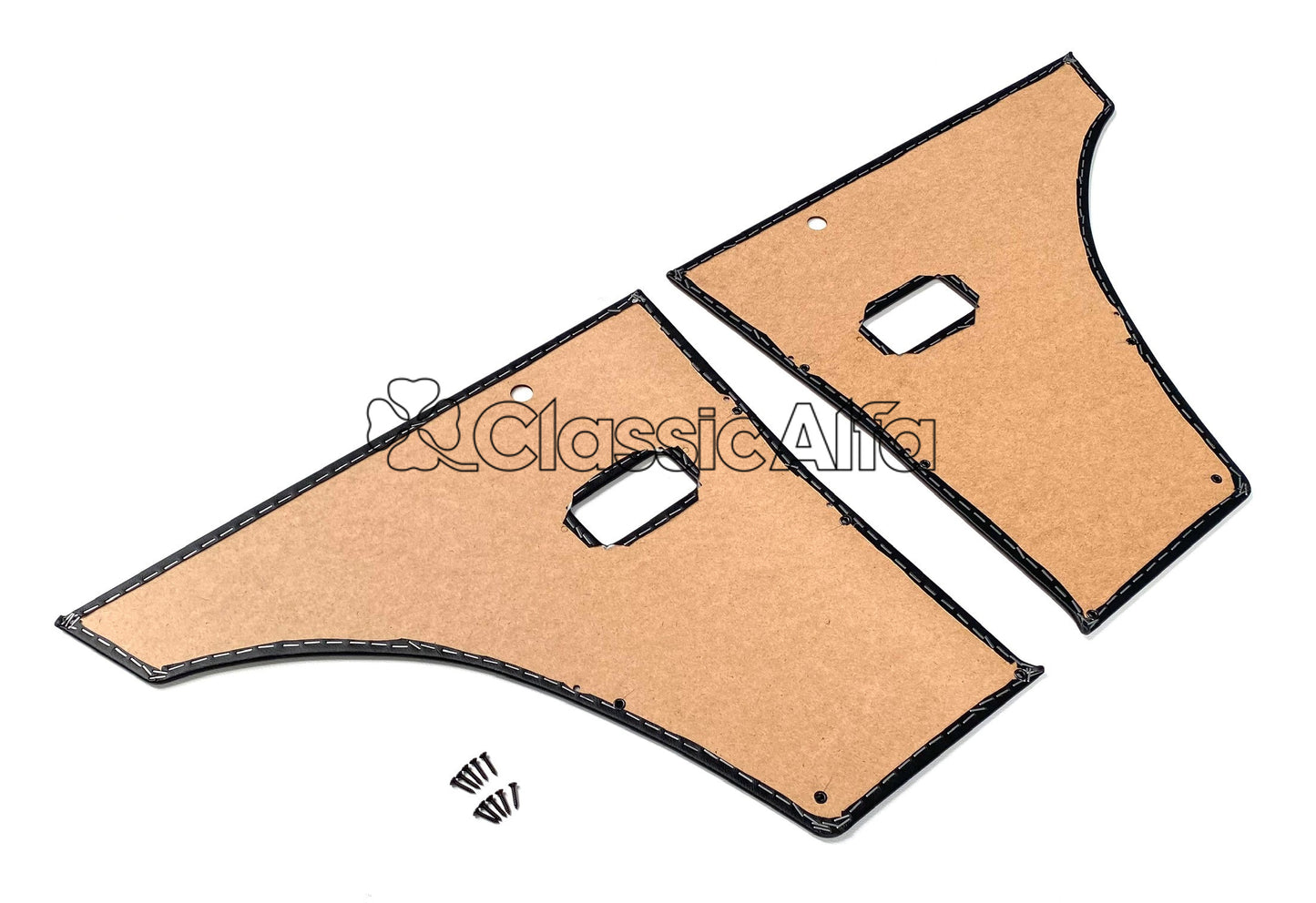 IN313/1 GTV 1750 mk2 REAR TRIM PANELS - PAIR - BLACK