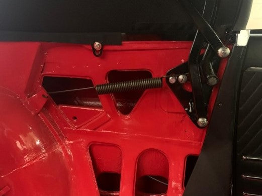 IN319 ROUNDTAIL HOOD FRAME SPRING 1966-69