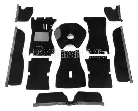 IN353 GT JUNIOR BLACK CARPET 1966-69 - LHD STANDING PEDALS