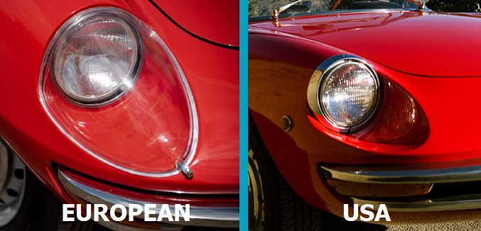 LT031 CARELLO PERSPEX HEADLIGHT COVERS - PAIR