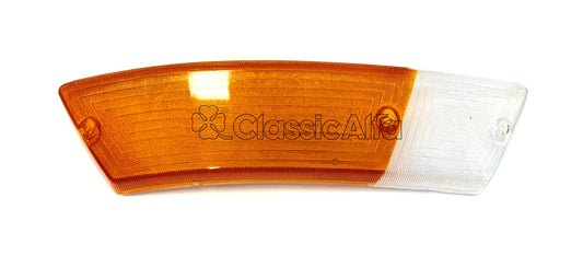 LT040/1 1970-84 SPIDER FRONT LIGHT LENS - RIGHT