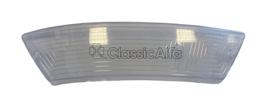 LT040/3 1970-84 SPIDER FRONT LIGHT LENS - RIGHT CLEAR - FOR EURO MARKETS