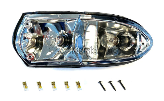 LT059/1 ROUNDTAIL SPIDER 1966-70 REAR LIGHT BACKING WITH RUBBER, RIGHT