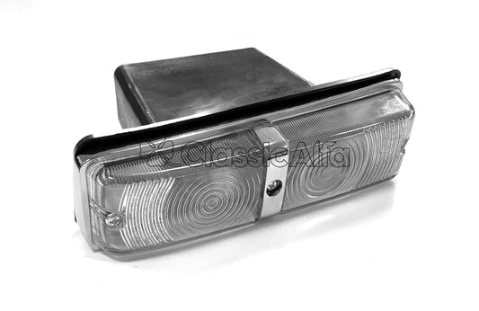 LT064/2 GIULIA SUPER & Ti SIDELIGHT & INDICATOR COMPLETE UNIT CLEAR - LEFT