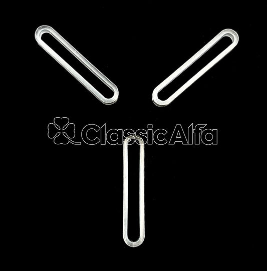 MI020 SET HORN PUSH SURROUNDS - 53mm LONG