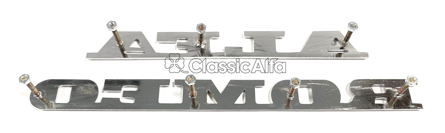 MN032 ALFA ROMEO SCRIPT FOR REAR PANEL