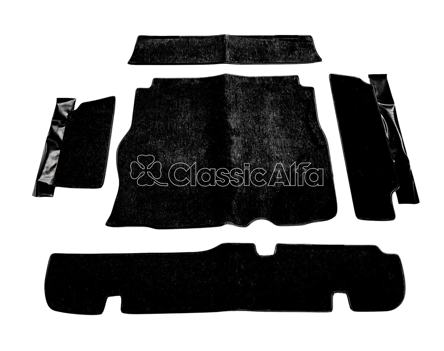 MN126 MONTREAL BOOT CARPET SET - BLACK