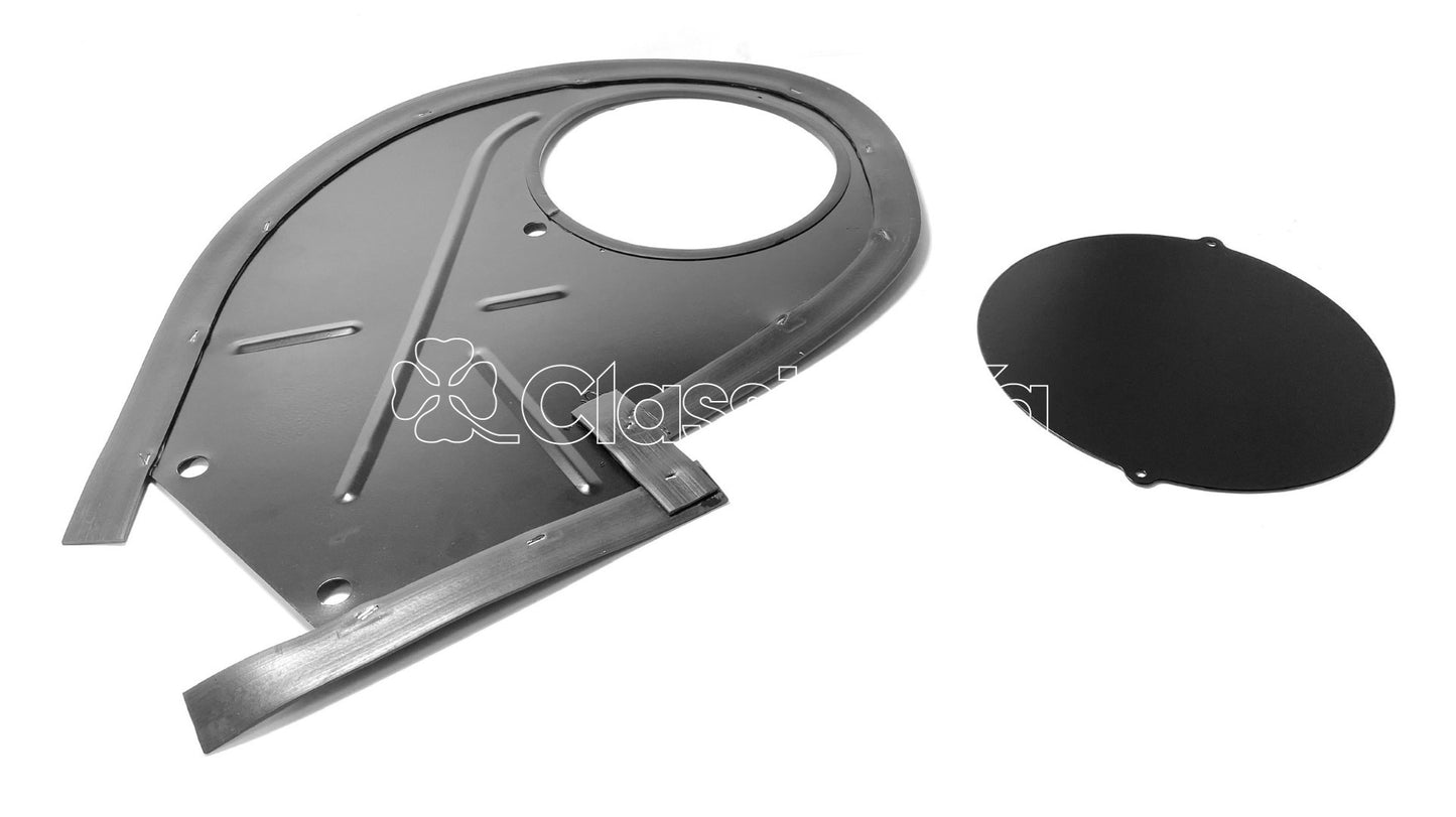 ST089 SPIDER SPLASH PANEL FRONT RIGHT - IN FRONT OF WHEEL