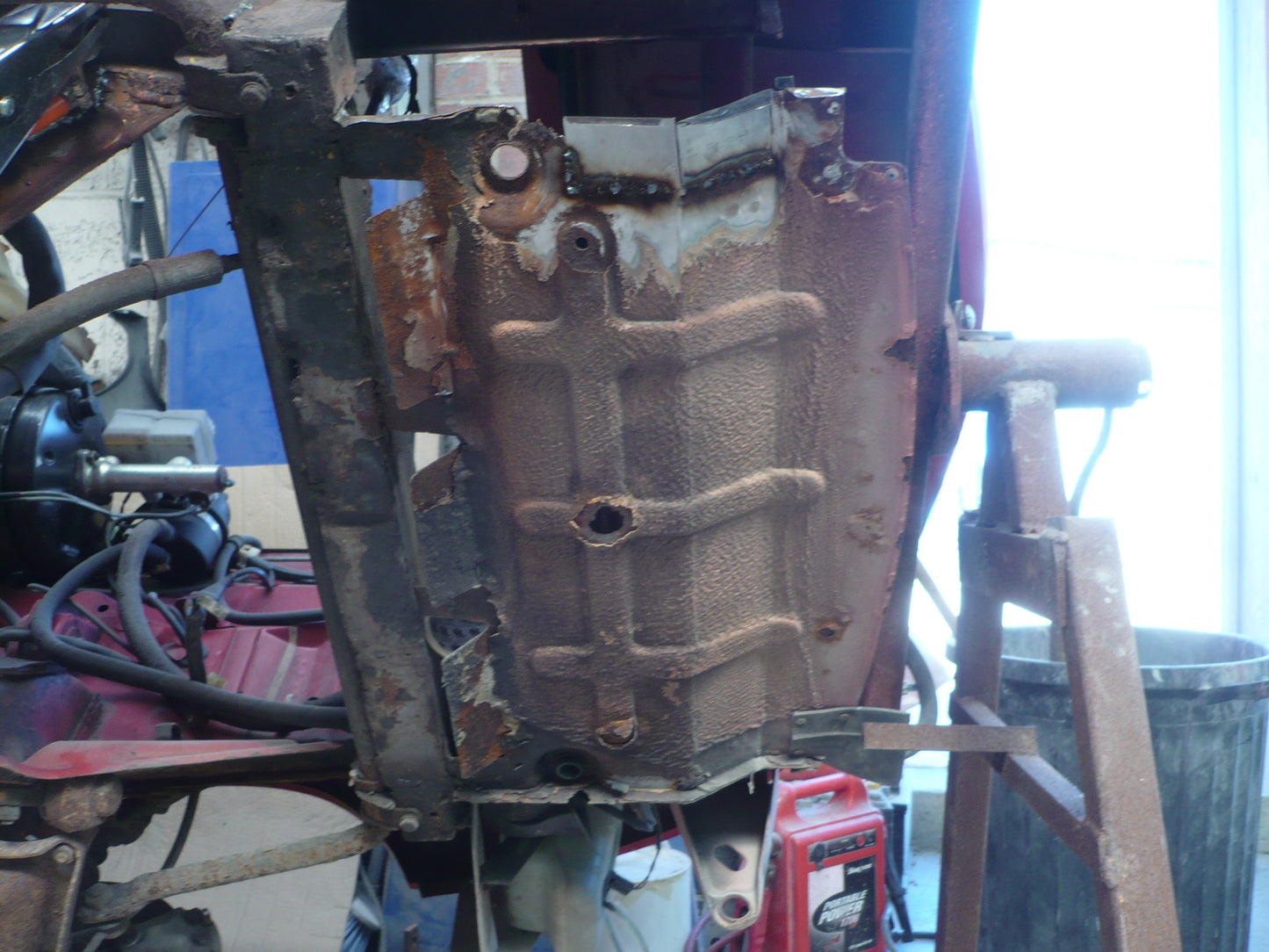 ST236 LOWER RADIATOR FRAME PANEL SPIDER 1989-93