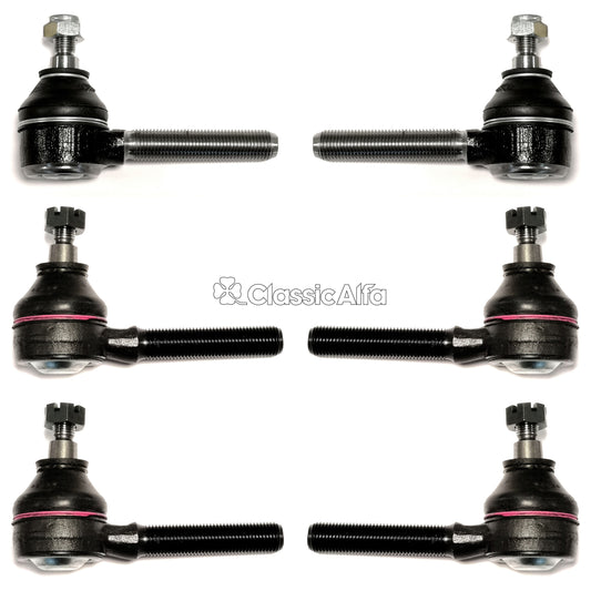 SU132 COMPLETE SET OF 6 TRACK ROD ENDS