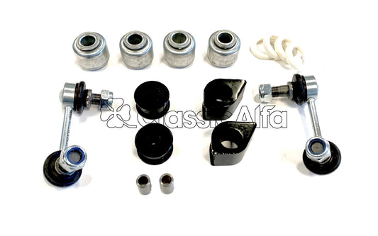 SU134/3 FRONT SUSPENSION BUSH KIT - UPRATED- SPIDER 86-93