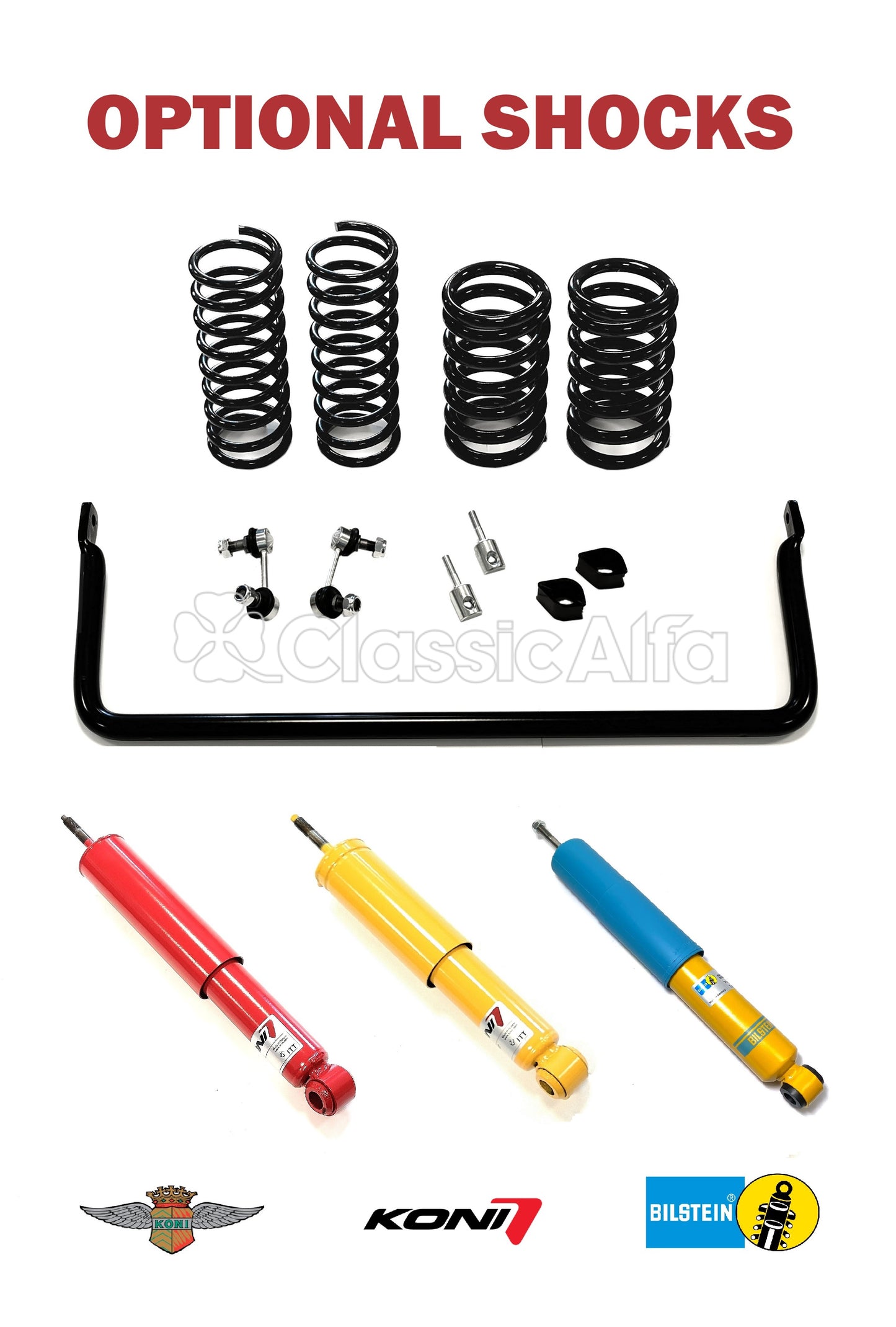 SU231 FAST ROAD HANDLING KIT BLADE BAR 105 SERIES