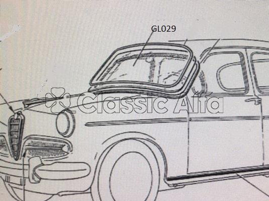 GL029 GIULIETTA TI WINDSCREEN
