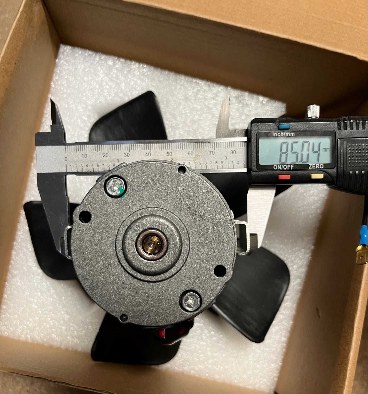 WA021 HEATER MOTOR AND FAN - EARLY