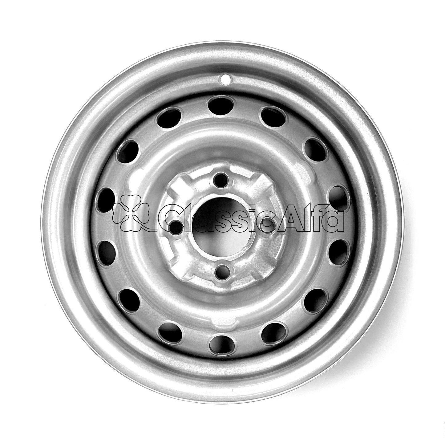 WH050 STEEL WHEEL 5.5X14 BIG HUBCAP STYLE