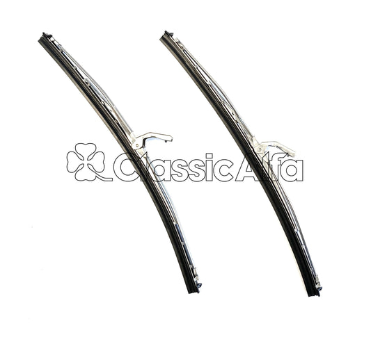 WI001 WIPER BLADES GT/SUPER CHROME 1968-77 - PAIR