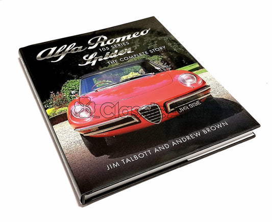 AC618 ALFA ROMEO 105 SERIES SPIDER BOOK