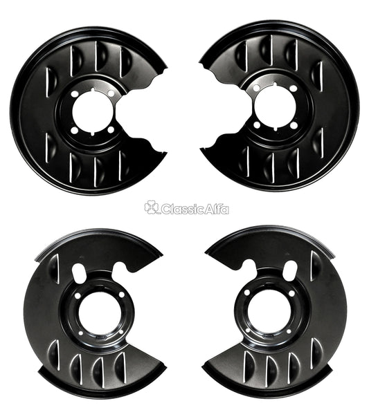 BR210 SET OF ALLOY BRAKE DISC BACKING PLATES 1750-2000