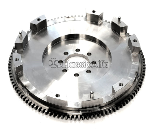 EN537 LIGHTWEIGHT 8 BOLT STEEL FLYWHEEL 110 TEETH 215mm