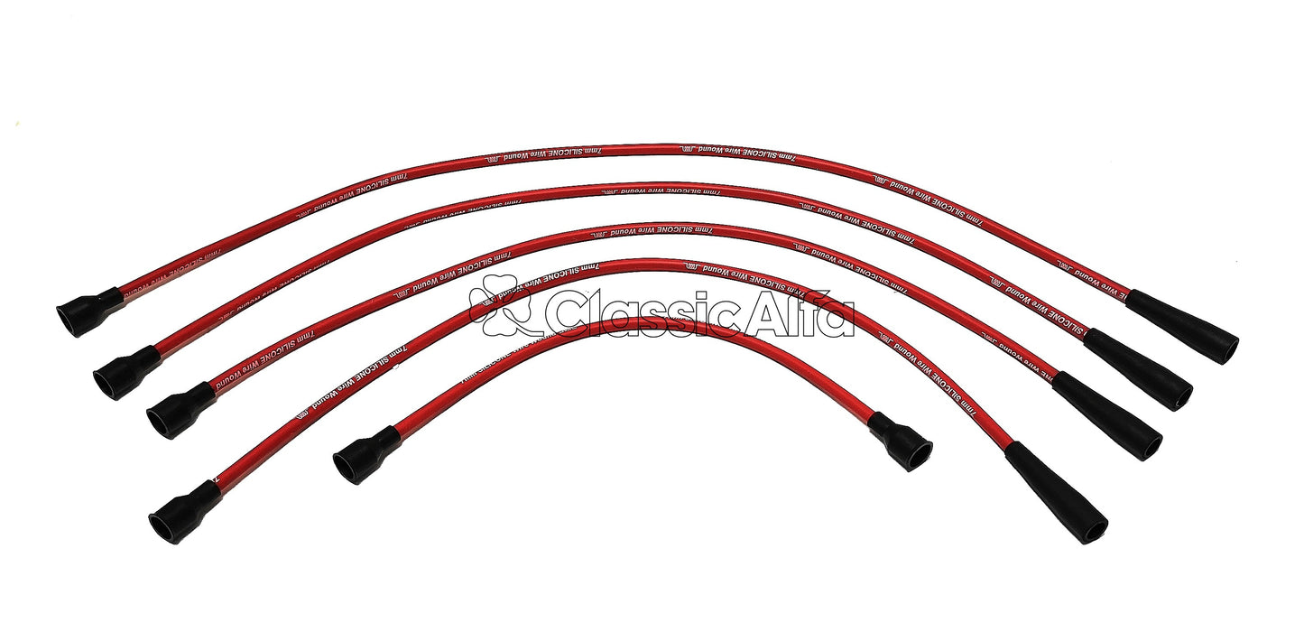 IG003 HT LEAD SET - EARLY STYLE IN RED SILICONE