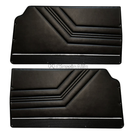 IN040 GTV 2000 INNER DOOR TRIM PANELS - BLACK - PAIR