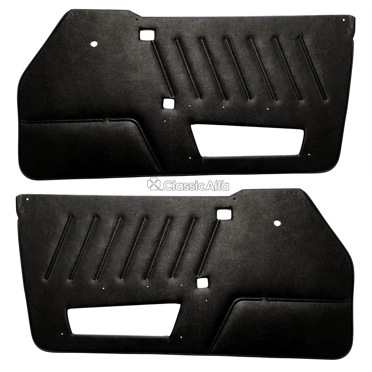 IN105 SPIDER SERIES 4 INNER DOOR TRIM PANELS - BLACK - PAIR