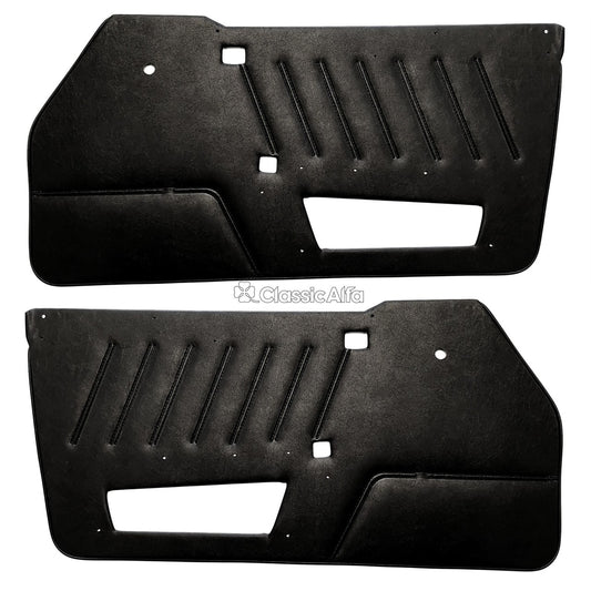 IN105 SPIDER SERIES 4 INNER DOOR TRIM PANELS - BLACK - PAIR